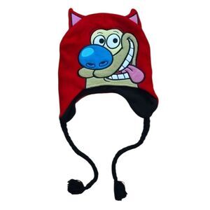 Nickelodeon Stimpy Peruvian Hat The Ren & Stimpy Show 2017 Beanie Hat One Size